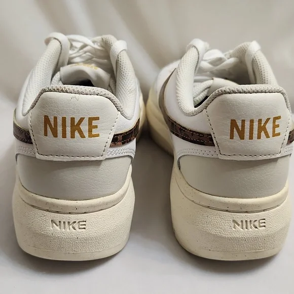 Nike Court Vision Alta Leopard Print Low Lace-up Sneakers (Size 9) - Picture 6 of 13